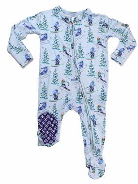 Lev Baby - Breck Zippered Footie Pajamas